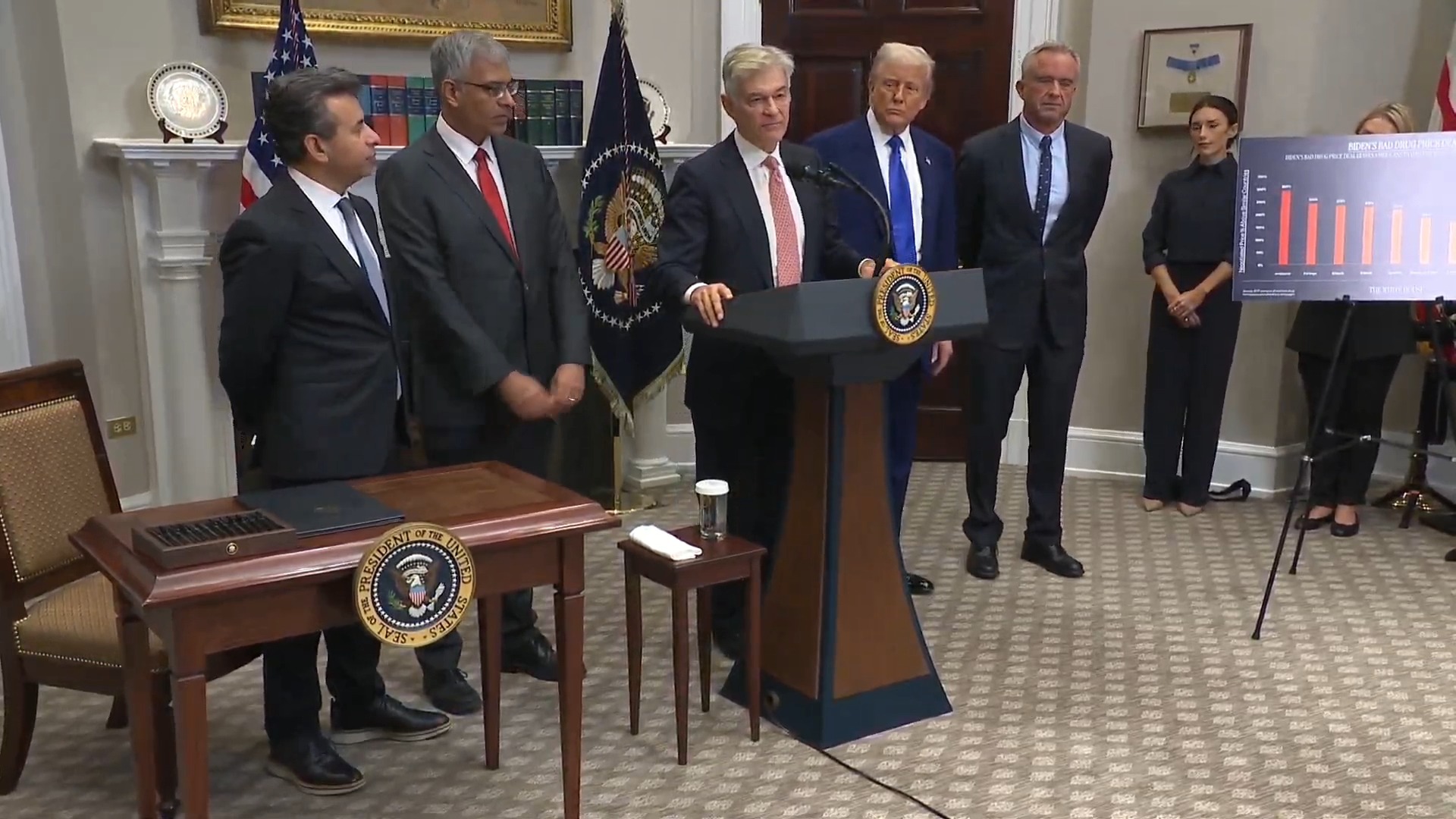 White House - Dr. Oz: "it's only happening because we have a president with the fortitude, the guts to stand up"