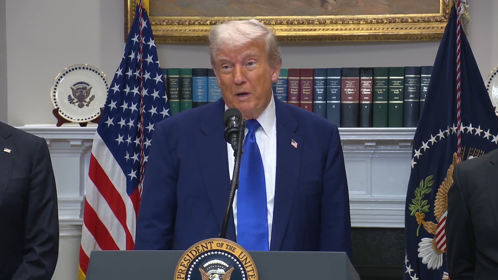 White House - Trump: "I could be a stupid person and say, "No, we don't want a free very expensive airplane,"