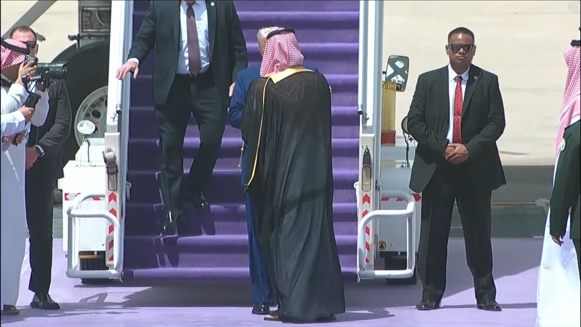 The White House - Trump Saudi Arrival: Greetings & Diplomacy