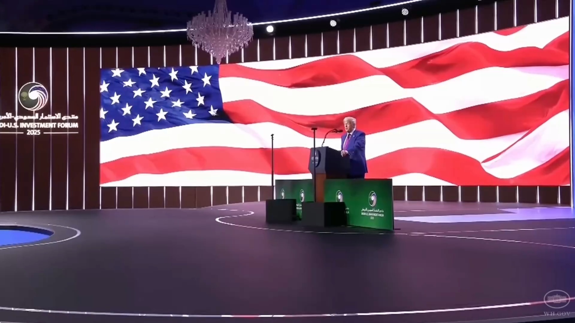 Saudi-U.S. Investment forum - President Trump: “I told people five weeks ago this is a great time to buy”