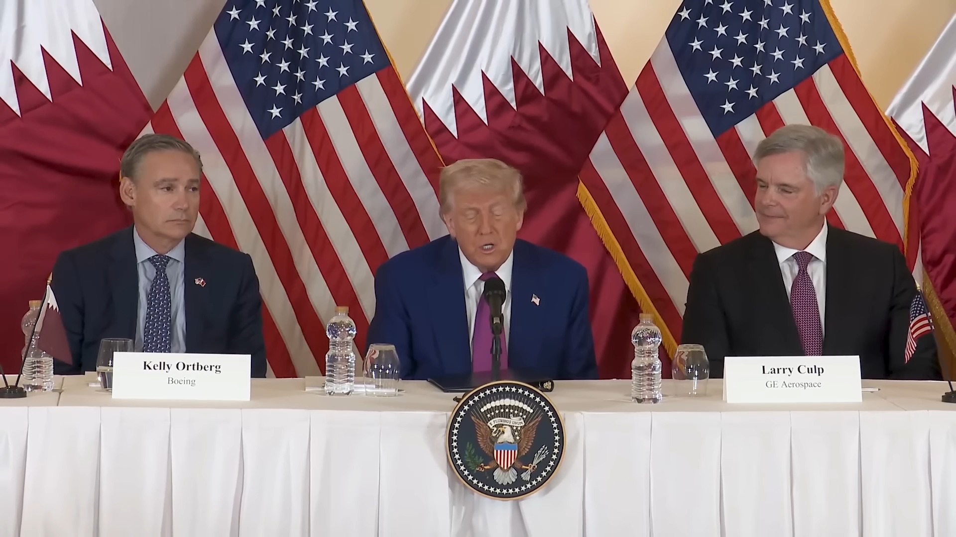 Roundtable with Business Leaders - Trump: "They can't have a nuclear weapon."