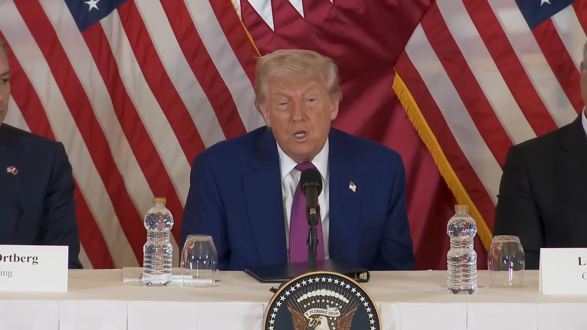 Roundtable with Business Leaders - Trump: "We'll put America first. But because we're putting it first, we're doing so well, there's gonna be plenty left over to help the world, and we can help the world psychologically."