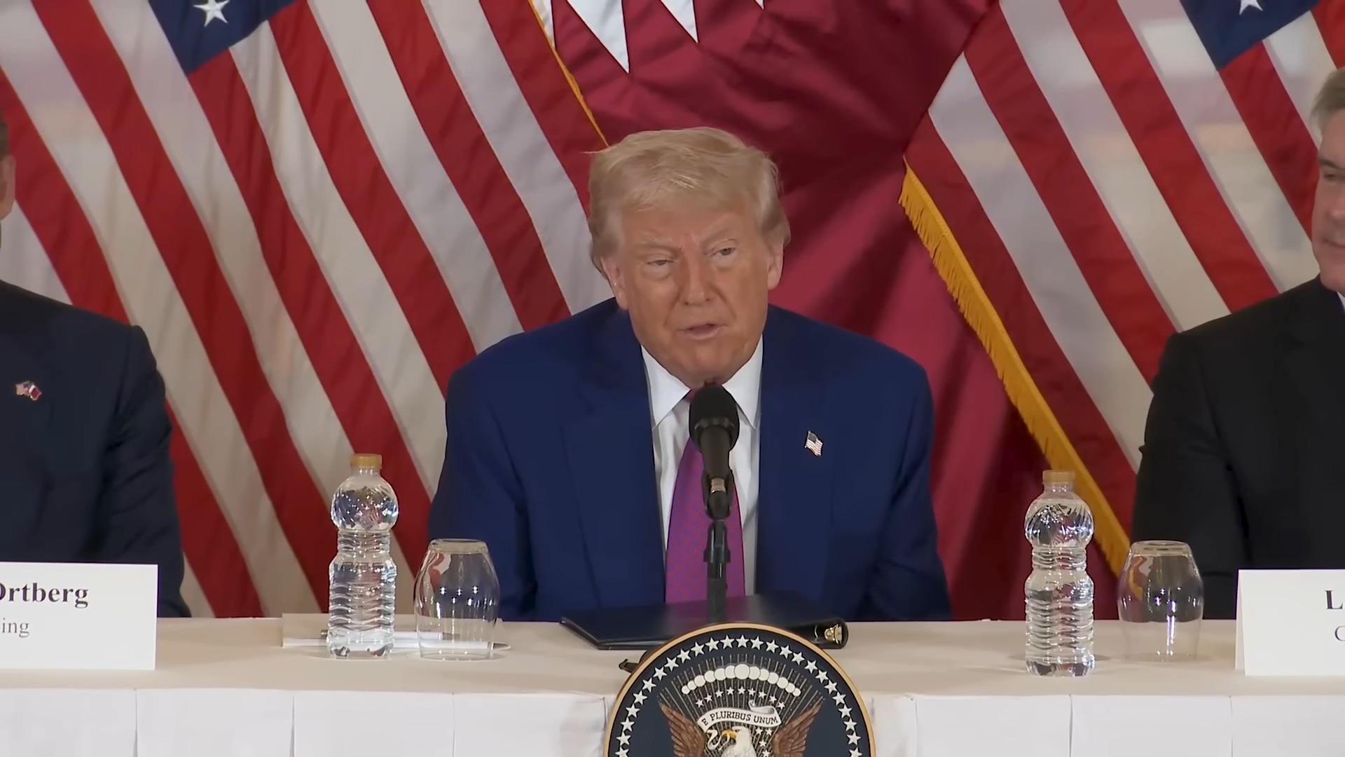 Roundtable with Business Leaders - Trump: "You have heads and arms and legs strewn all over the field"