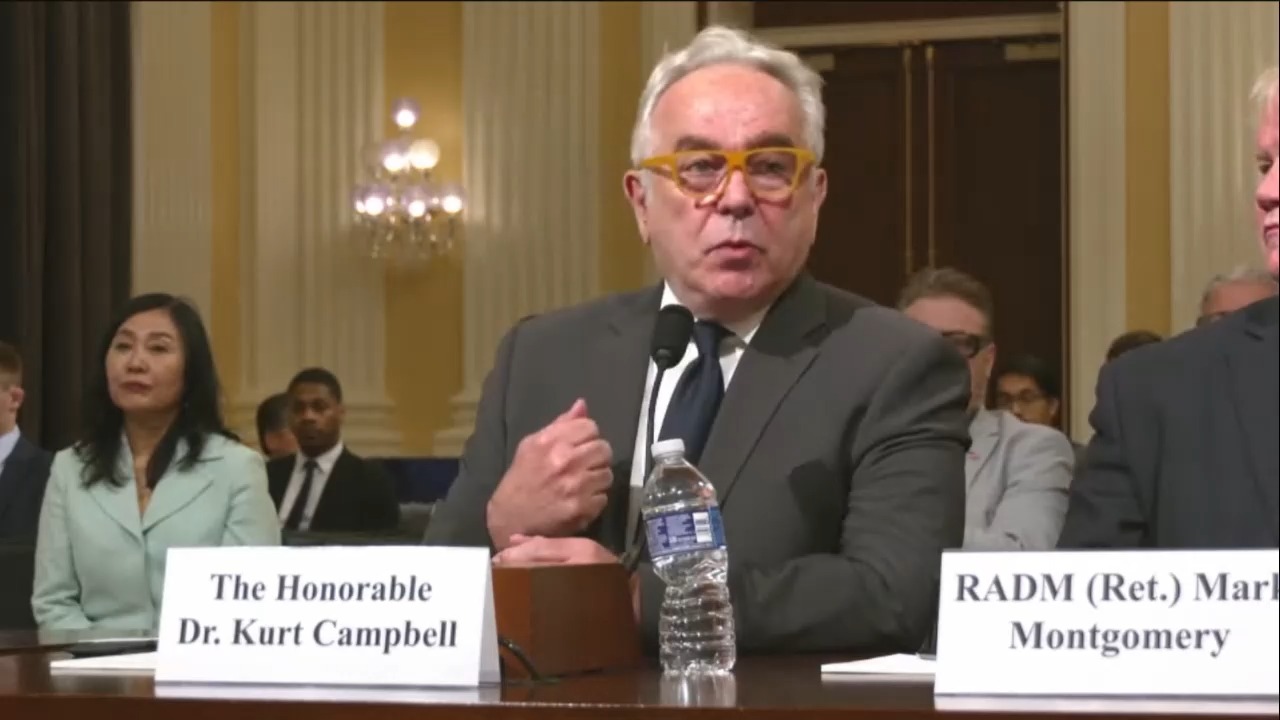 Select Committee on CCP - Witness Dr. Campbell: "Beijing takes notice in how other countries respond"