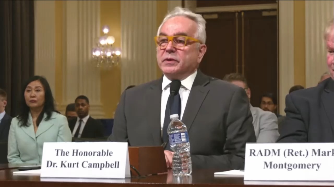 Select Committee on CCP - Witness Dr. Campbell: "Our interests stand clearly with continuing our vibrant support of the Taiwanese people"