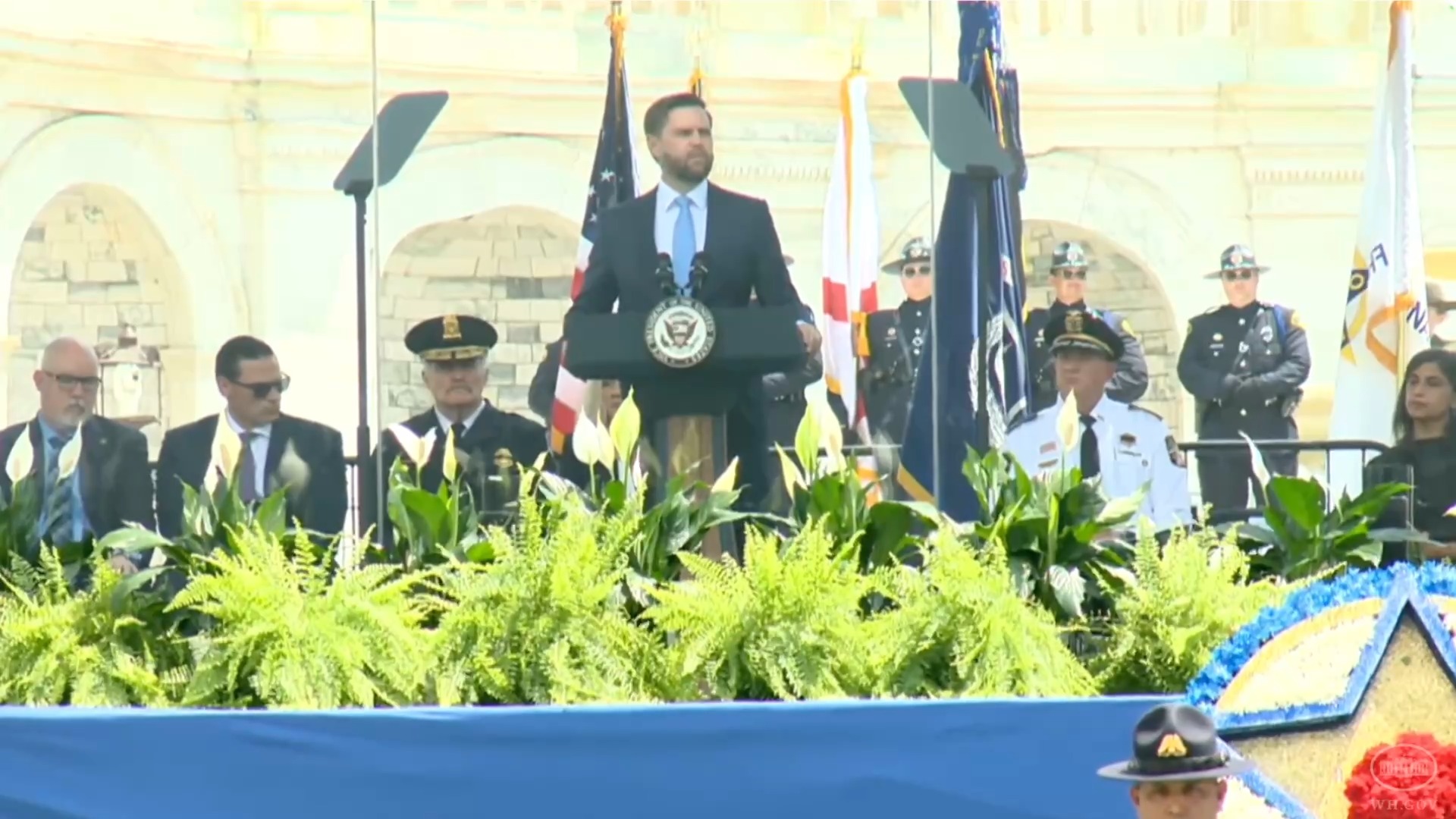 Annual Peace Officers’ Memorial - JD Vance: “The unshakeable belief that we have a civilization worth defending”