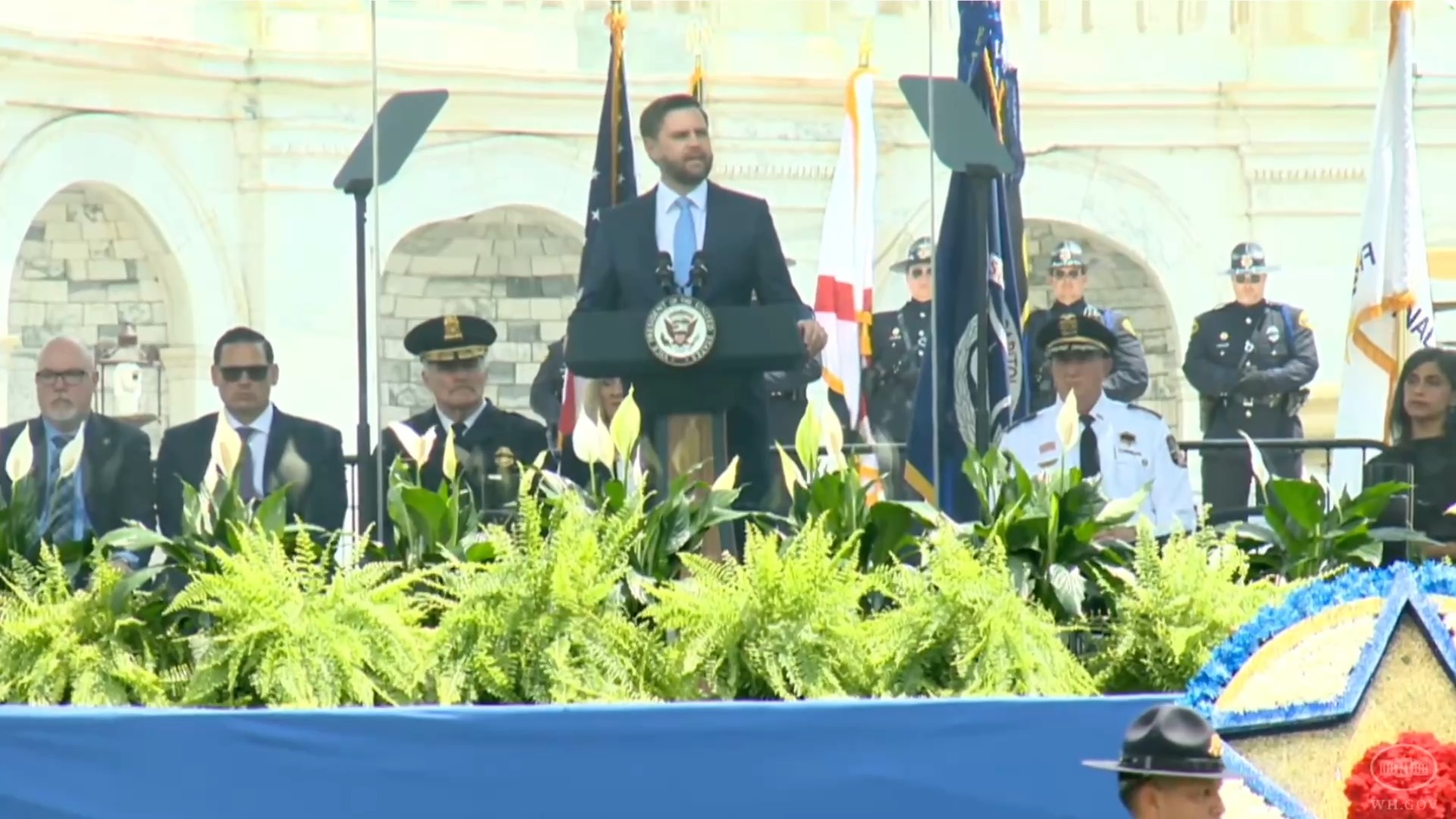 Annual Peace Officers’ Memorial - JD Vance: “He died as he lived, serving others”