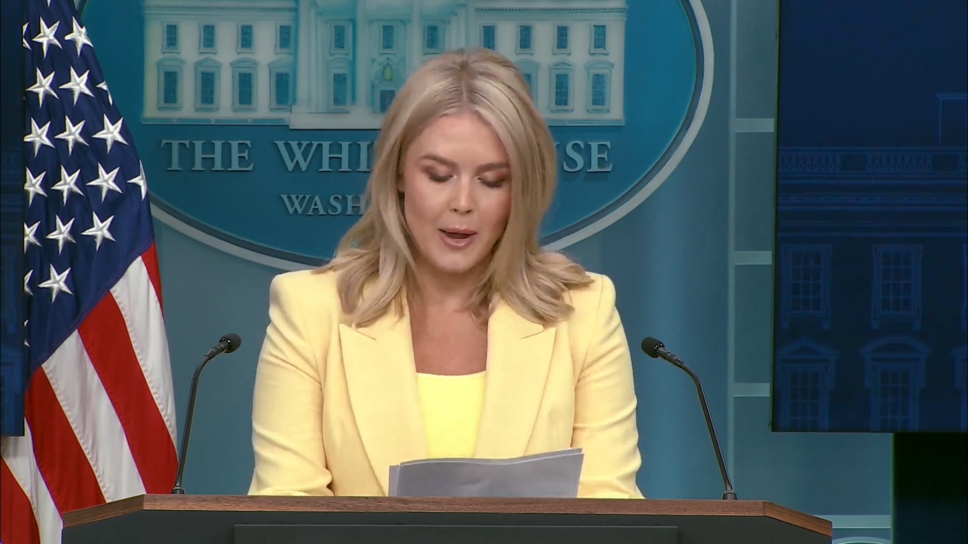 White House - Press Sec.: "that's what Democrats are so angry about: basic Medicaid protections that will stop the funding of transgender insanity and illegal aliens from ripping off American taxpayers."