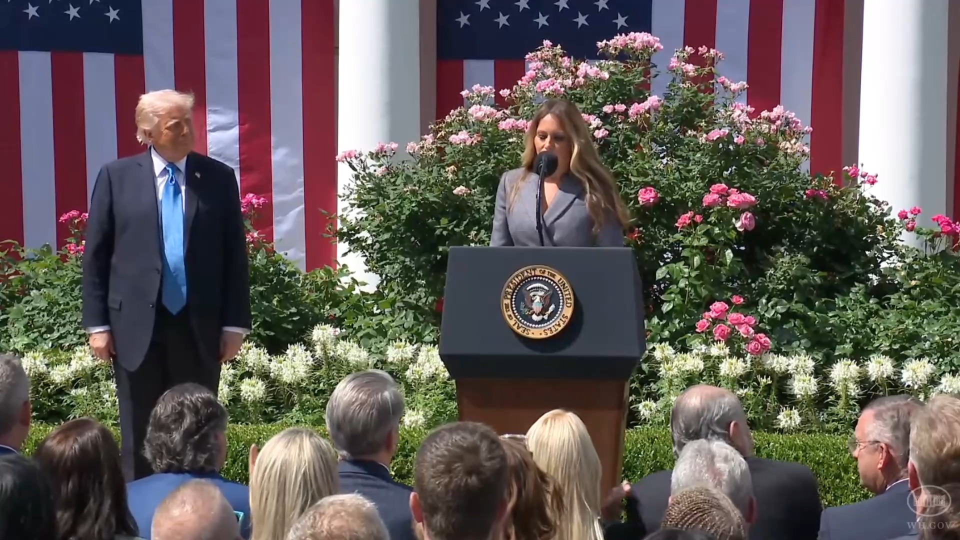 The White House - Melania Trump: “Now we look to the Federal Trade Commission and the private sector to do their part”