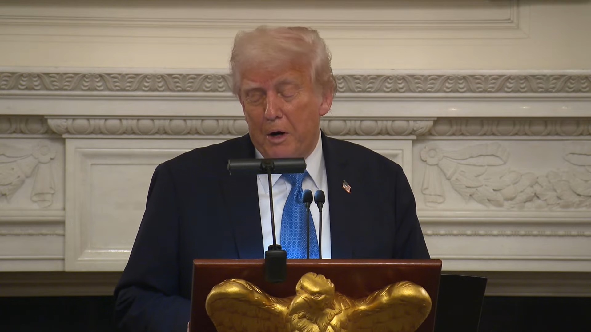 Kennedy Center Board Dinner - Trump: "We're number one in space by a long shot."