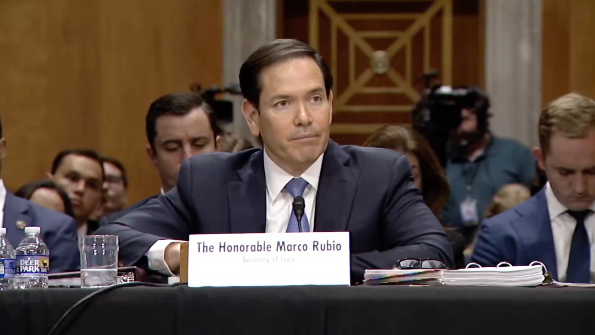US Senate Foreign Relations - Sec. Rubio: “That plane will replace Air Force One which is an air force plane”