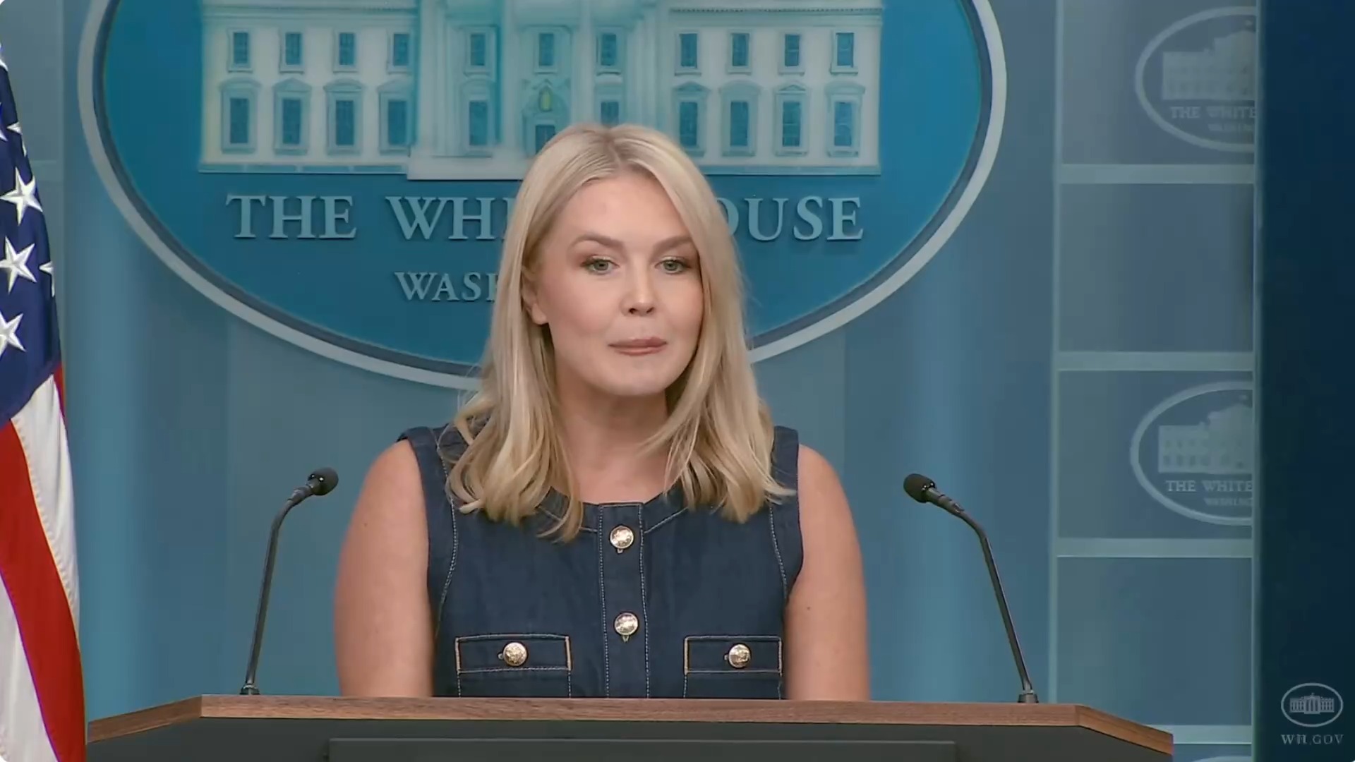 The White House - Press Sec. Leavitt: “You have some very special parents who perform a very special job”