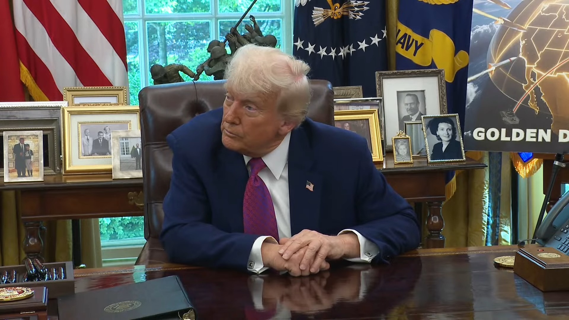The White House - Trump: "It'll cost about $175 billion completed, but we think in two and a half to 3 years,".
