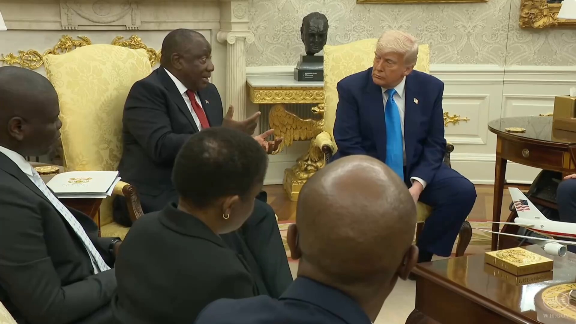 The White House - President Ramaphosa: “Makes up a really good and powerful relationship”