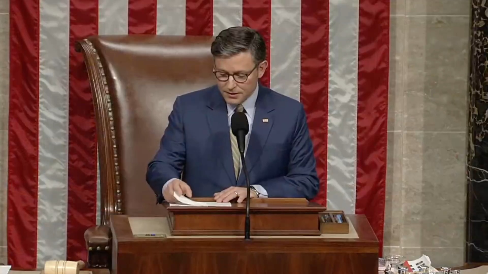 US House Floor - Passage of the “One Big Beautiful Bill”.
