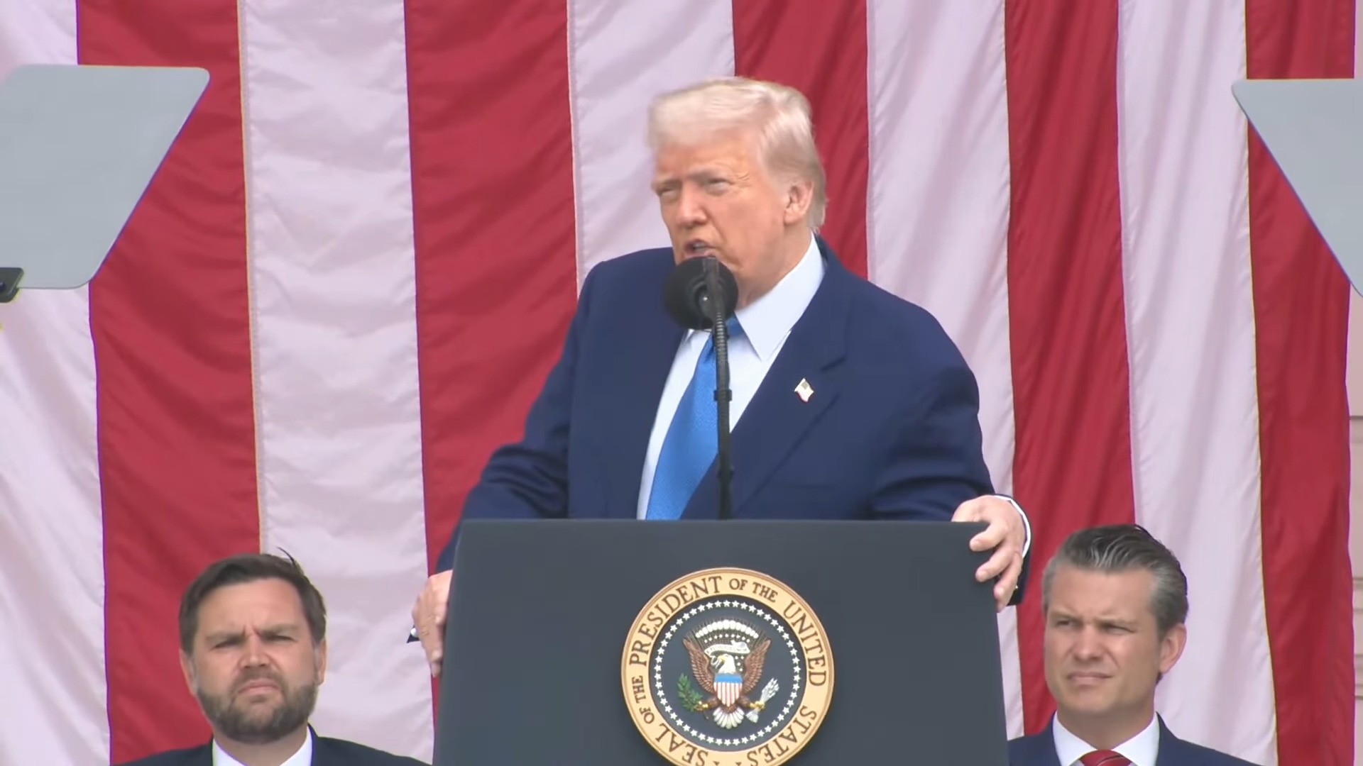 White House - 5 26 25 - President Trump: “Stories like Shannon's, Ryan's, and Elroy's remind us of the real meaning of the day”