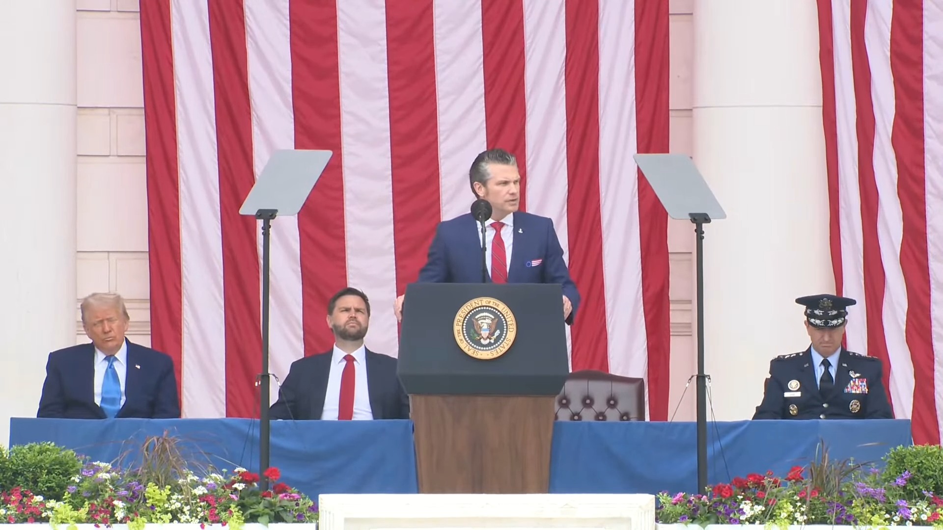 White House - 5 26 25 - Sec. Hegseth: “That is our inheritance and we must steward it”