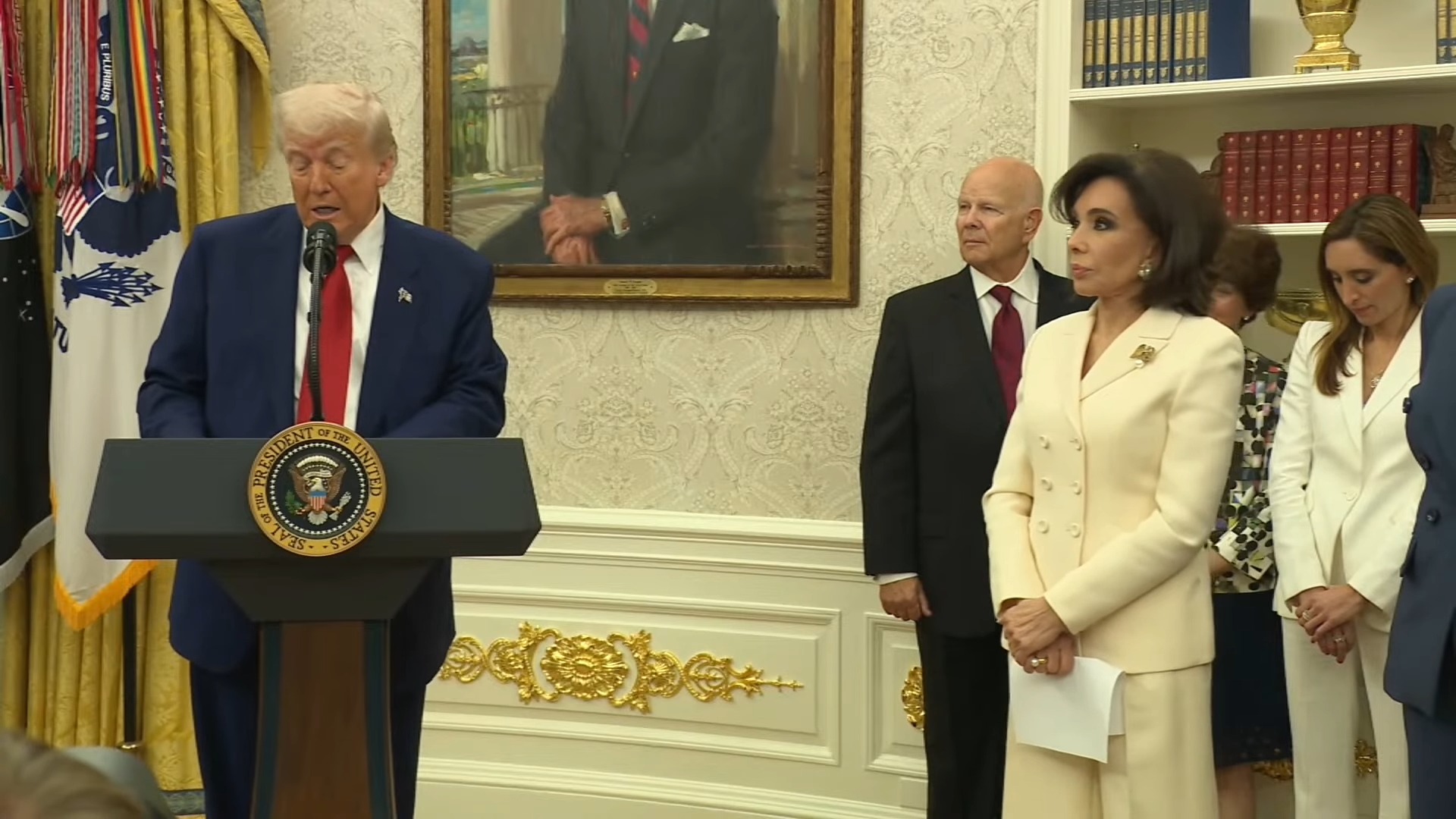 White House - President Trump: “she went after real criminals”
