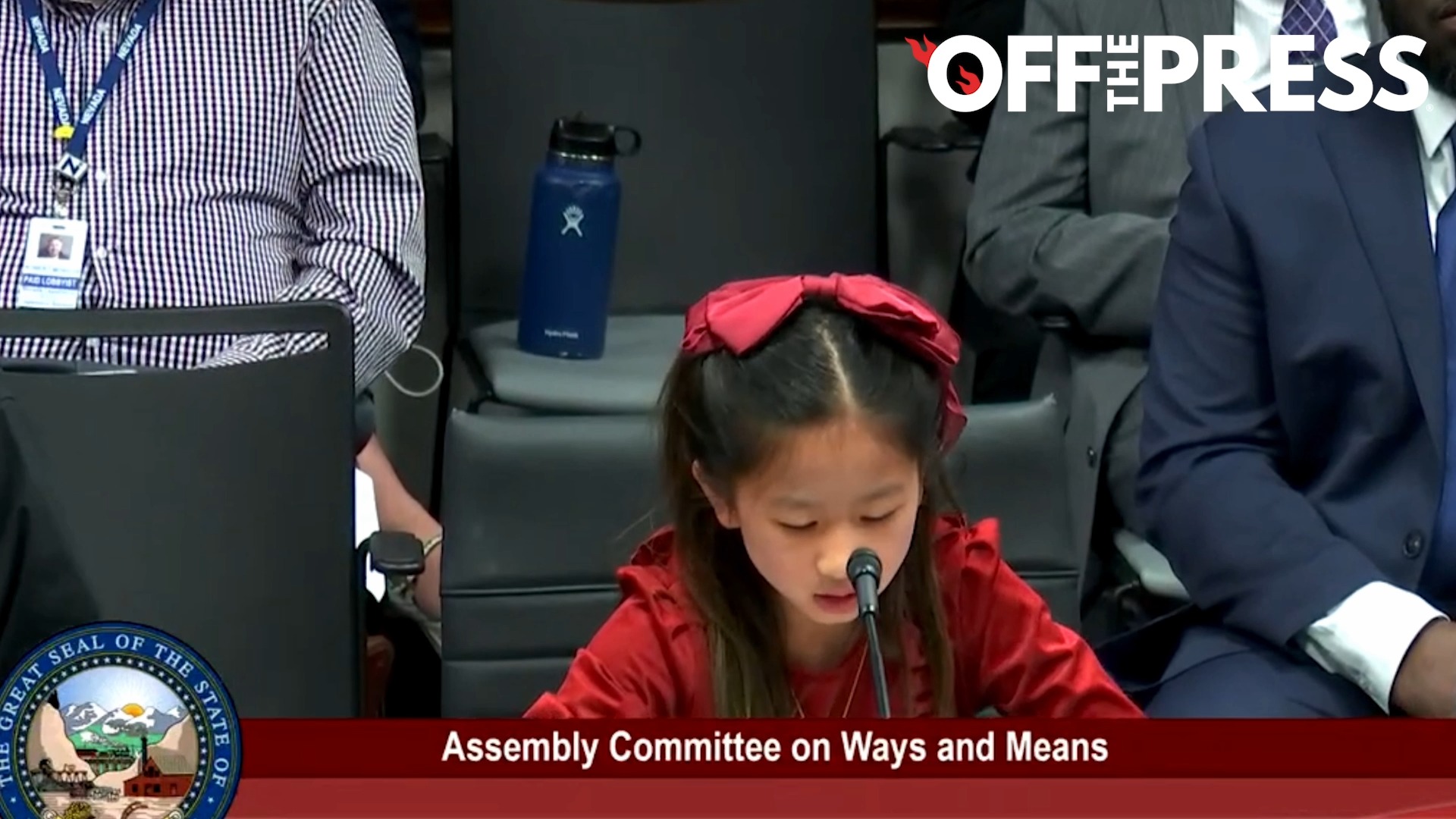 OTP - A 9-year-old girl in Nevada testified in support of school choice legislation, urging state lawmakers to look out for students stuck in schools failing to meet their needs.