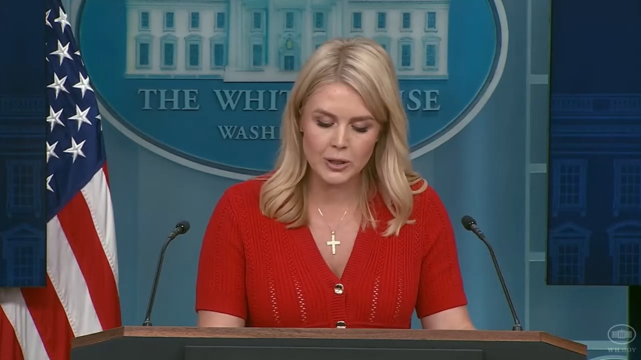 White House - Press Sec Leavitt: "The one big beautiful bill will guarantee we can permanently have the safest, strongest, most secure immigration system"