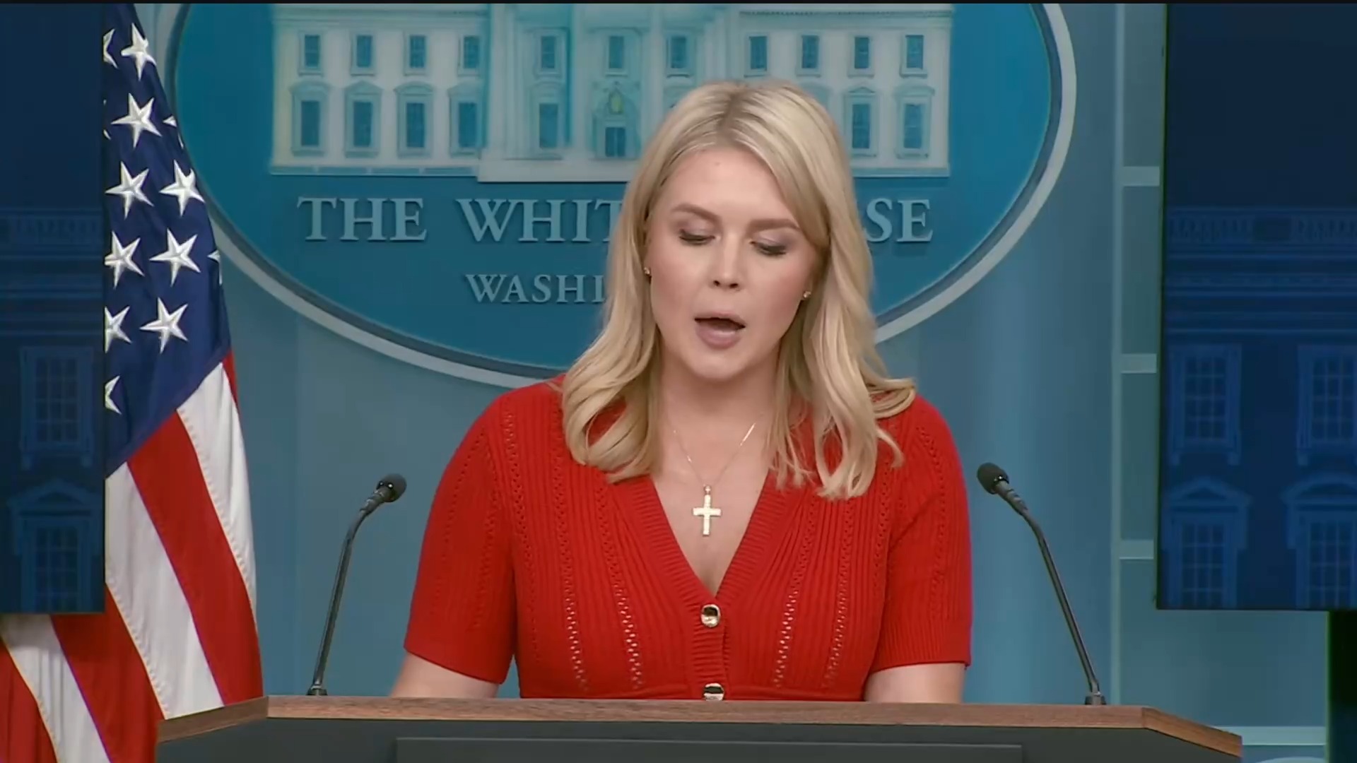White House - Press Sec. Leavitt: “The president is fulfilling the promises he made to the American people”
