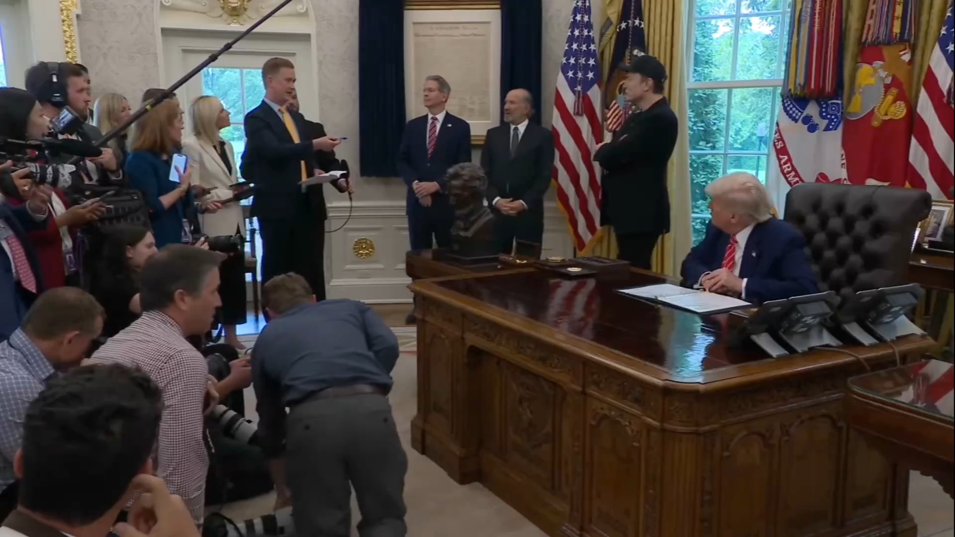 White House - Elon Musk: “I think the judge just ruled against the New York Times for their lies”.