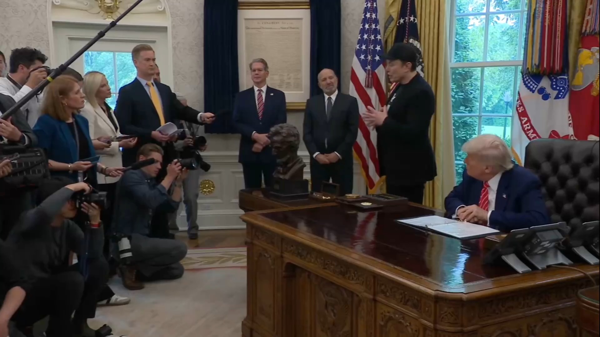 White House - Elon Musk: “We became essentially the DOGE boogeyman”