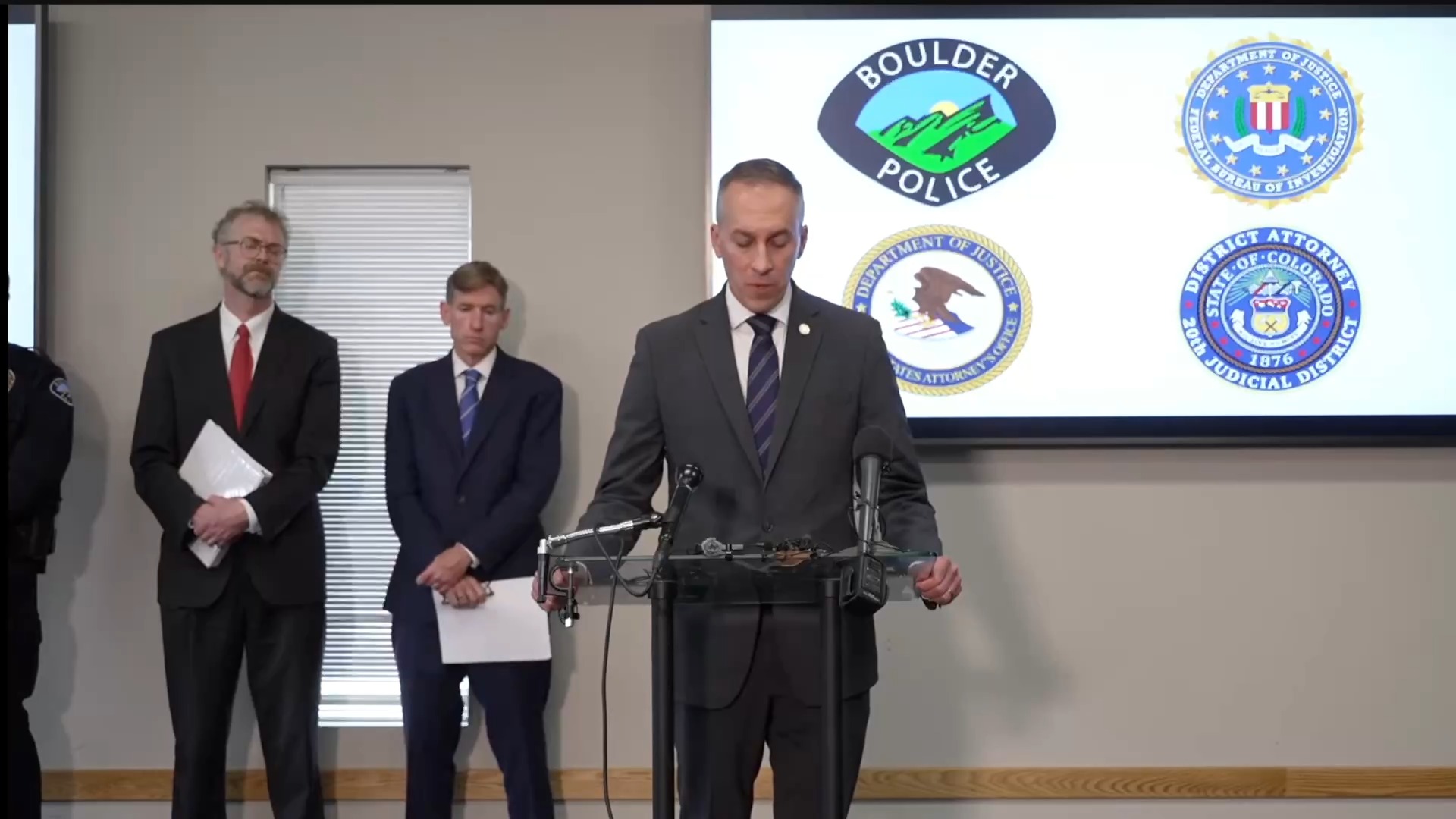 Boulder Attack Press Conference - Special Agent in Charge Michalek: “we are committed to being here for you”
