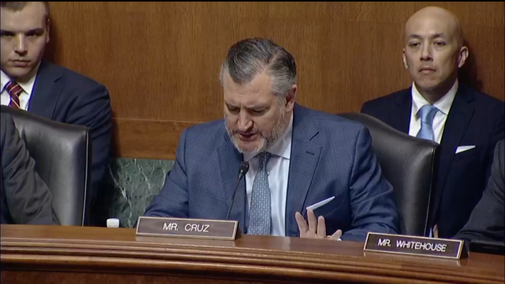 Senate Judiciary - Sen. Cruz (R-TX: “They know fully well that a fair panel would reject the vast majority of these claims”