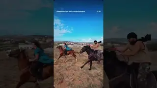 There is nothing more exciting than chasing the wind & sunsets on horseback!