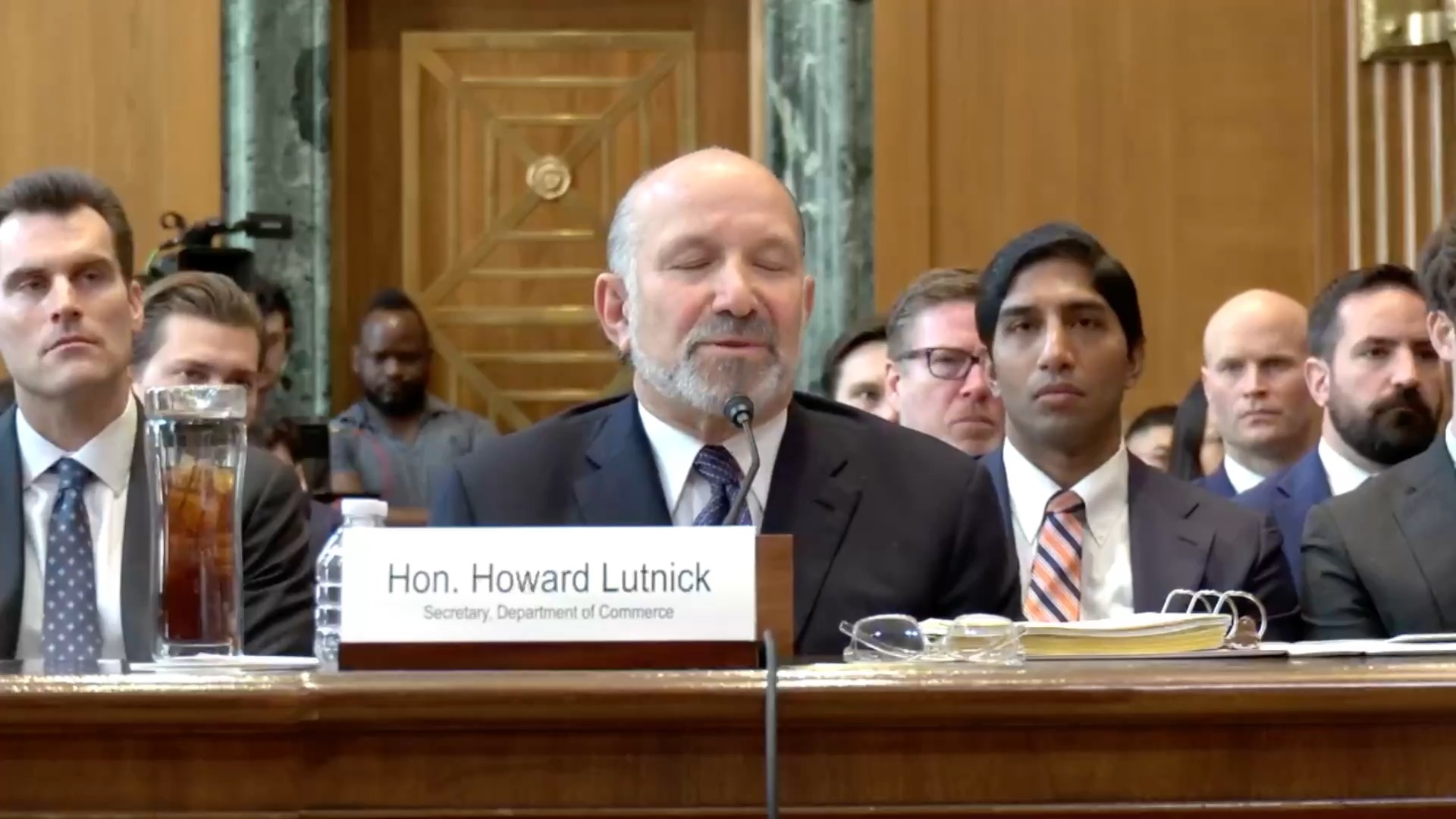 Senate Appropriations - Sec. Lutnick: “Contracts of over $100,000 should be reviewed by the secretary”