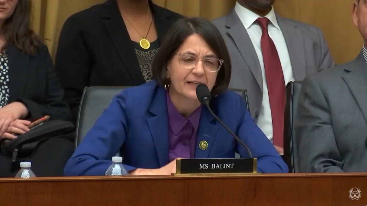 House Judiciary - Rep. Balint (D-VT): "My Republican colleagues are not here to seriously investigate the problem of college affordability"