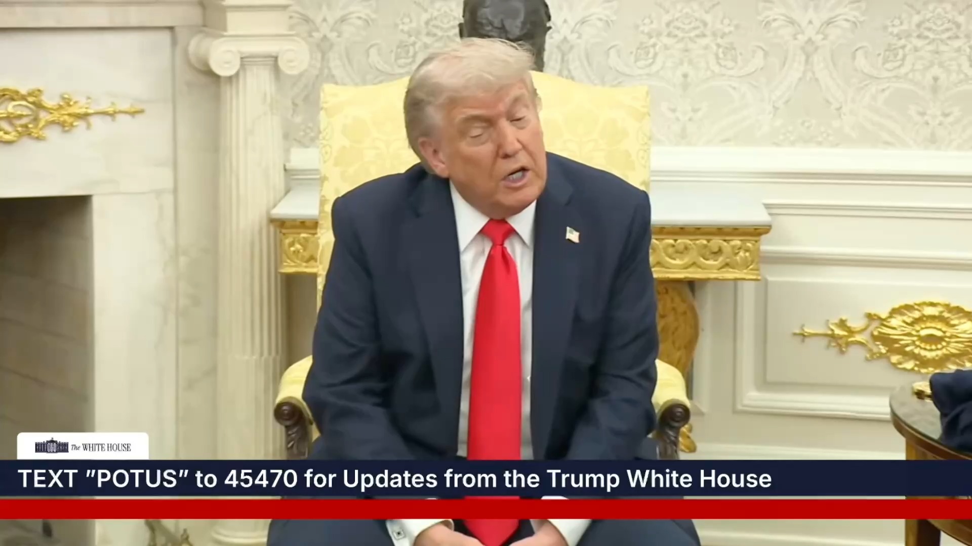 White House - President Trump: “it can’t come soon enough”