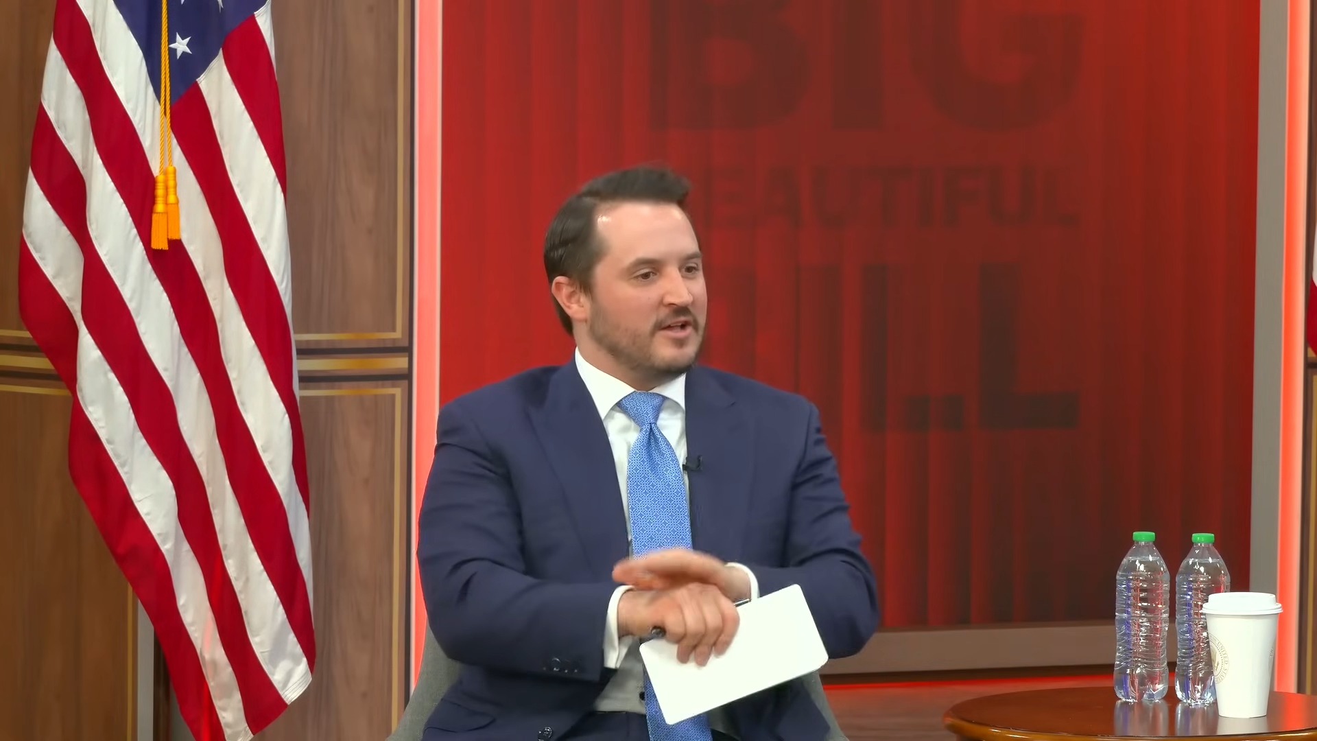 White House - James Braid: “we are doing a special process called budget reconciliation”