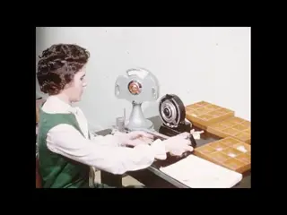 [Cotton Processing,  silent, 1960s, Kodachrome ]