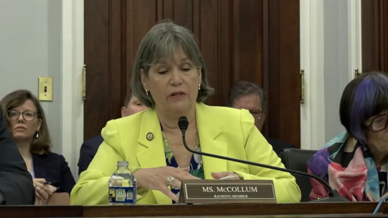 House Appropriations - Rep. McCollum (D-MN): "The decision to deploy active duty marines is downright escalatory"