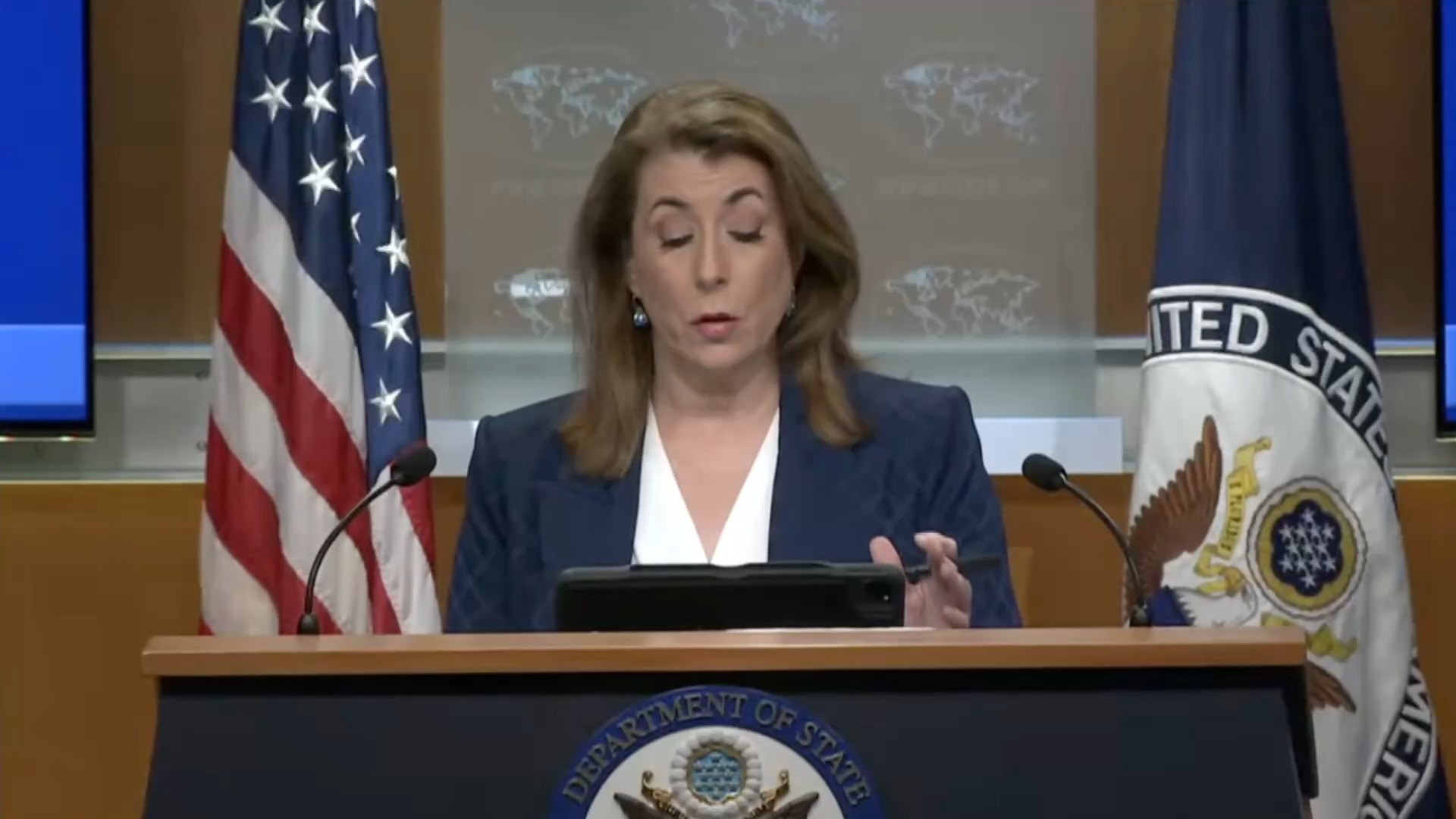 Department of State - Tammy Bruce: “They’re being removed because they didn’t have a legal basis to be in the United States”