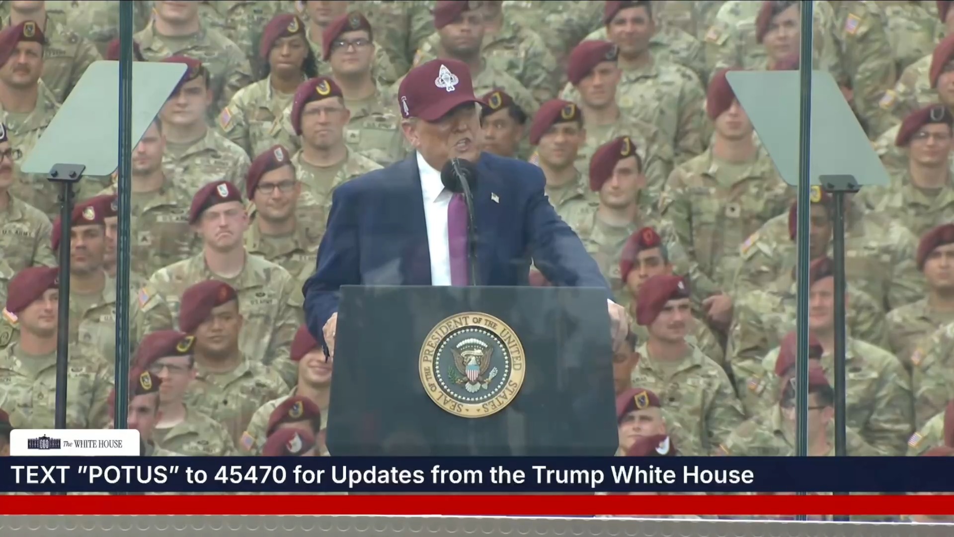 White House - President Trump: “Fort Bragg it shall always remain”