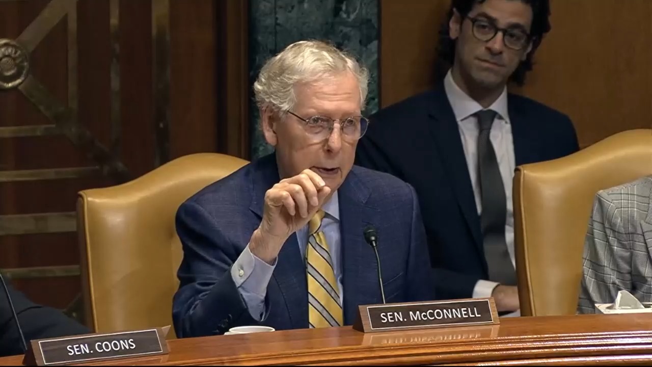 Senate Appropriations - Sen. McConnell (R-KY): "We don't want a headline at the end of this conflict that says 'Russia Wins, America Loses'"