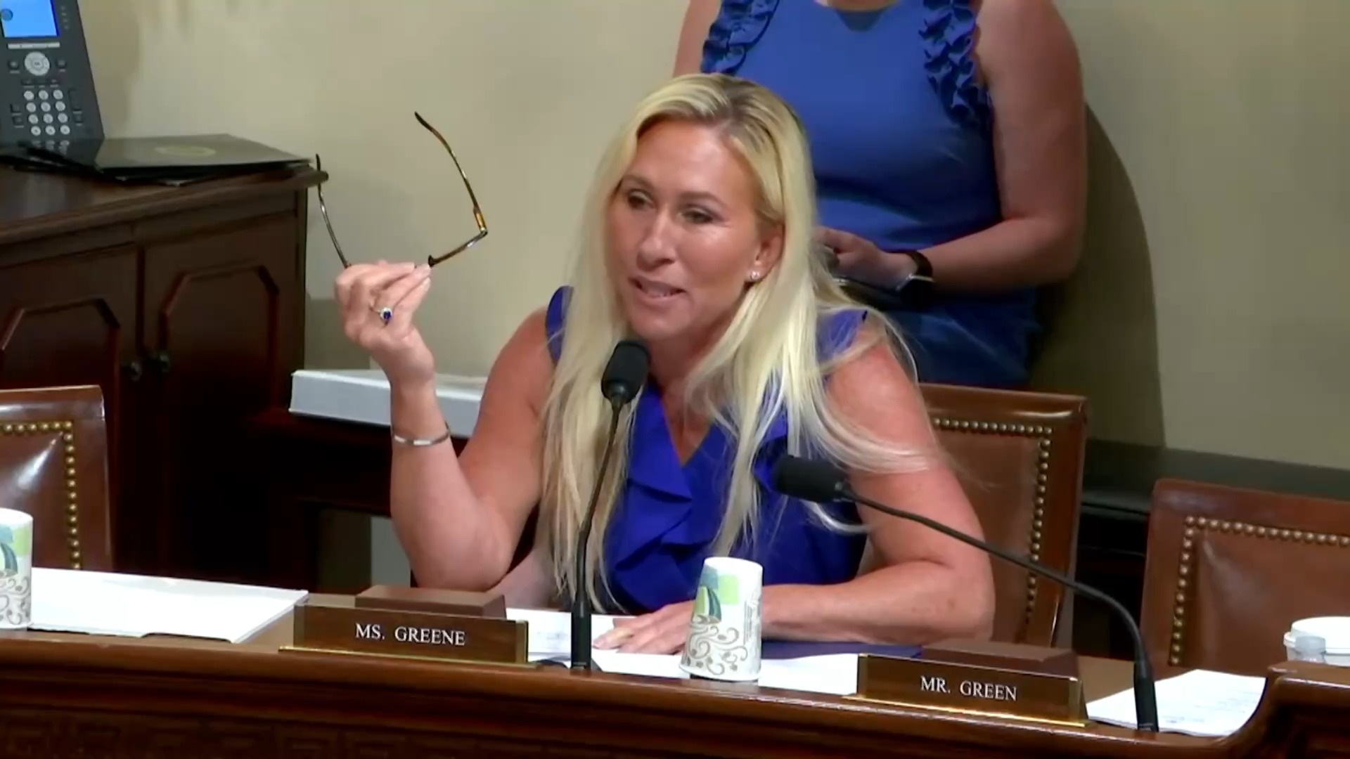 House Homeland Security - Rep. Marjorie Taylor Greene (R-GA): “The people in LA Call fiery, violent, and call a war against america”