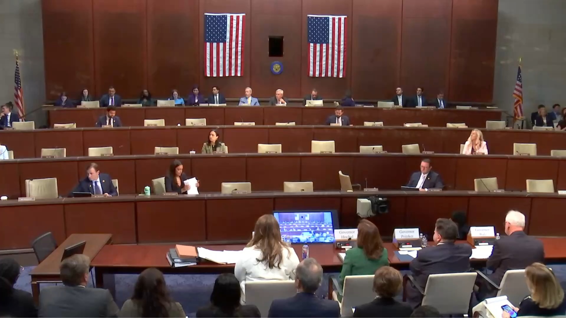 House Oversight - Rep. Greene, Rep. Frost, and Rep. Comer spar