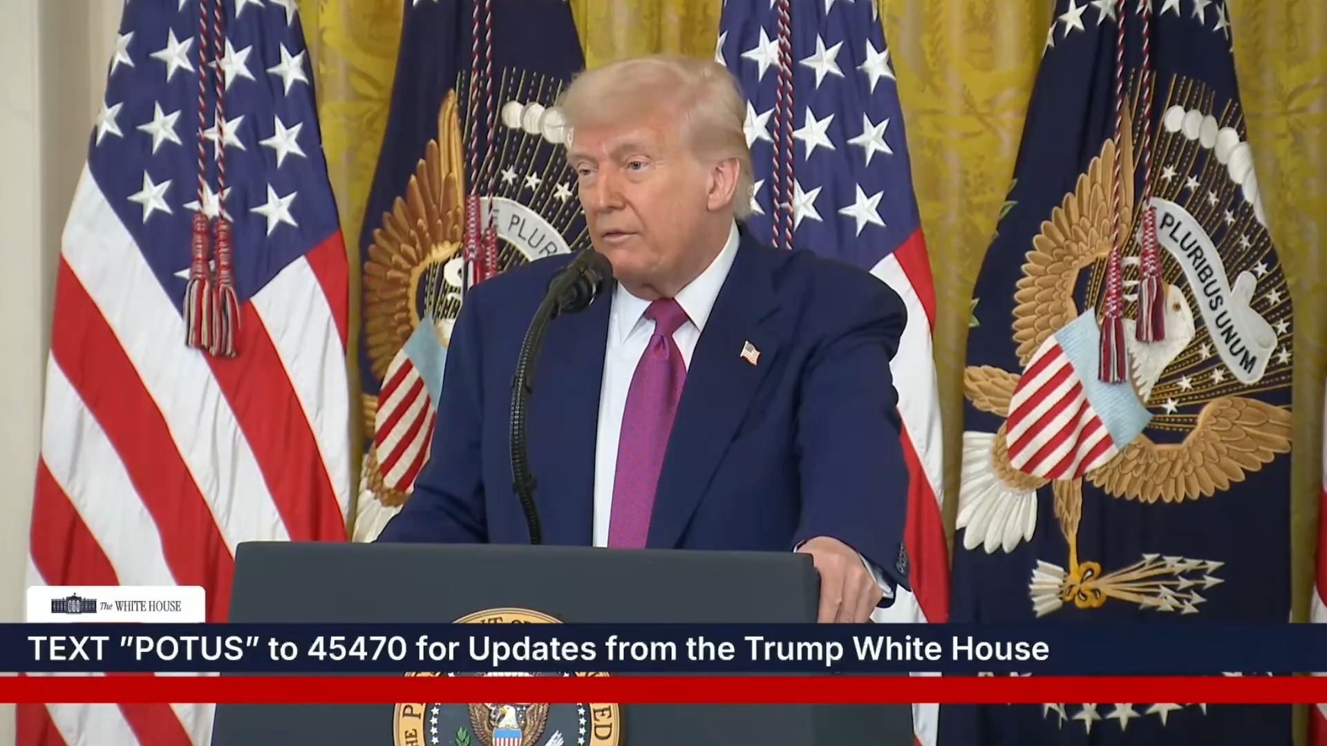 White House - President Trump: “I’m not going to wait 2 weeks”