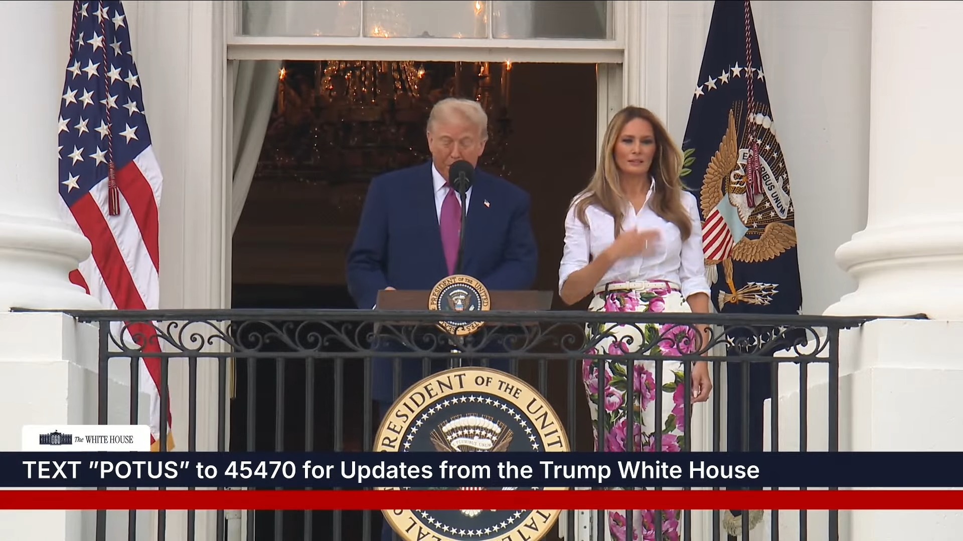 White House Picnic 6-12-25 - President Trump: “Republicans and Democrats to put politics aside if that's possible”