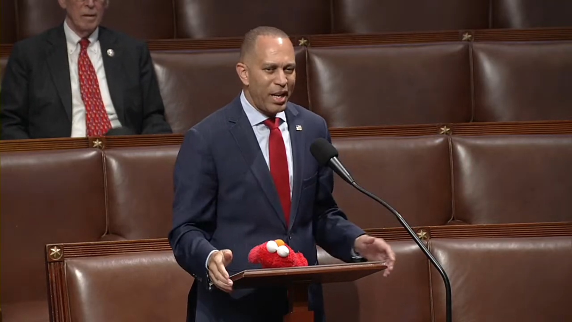 House Floor 6-12-25 -  Rep. Jeffries (D-NY): “Instead Republicans are attacking Elmo”