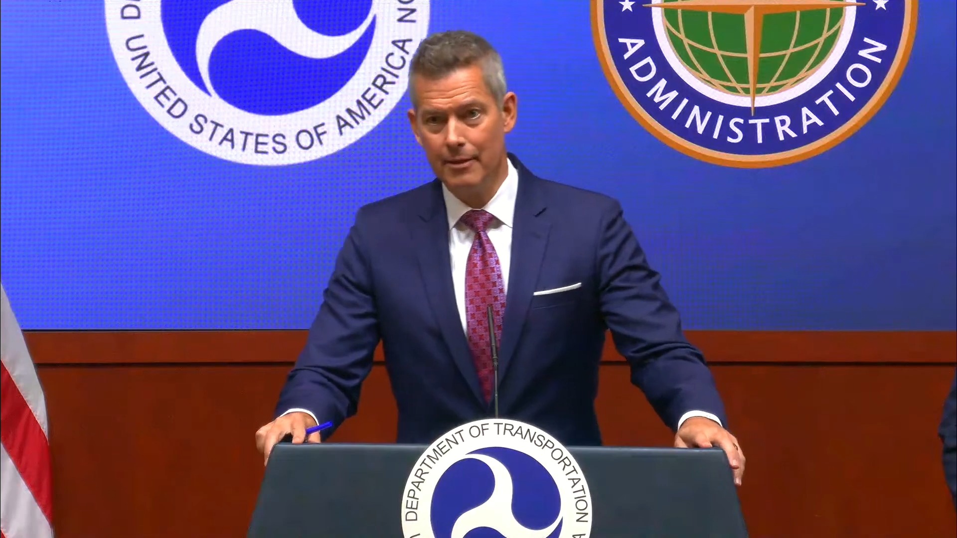 USDOT Press Conference 6-12-25 - DOT Sec. Duffy on working with the House and Senate for funding