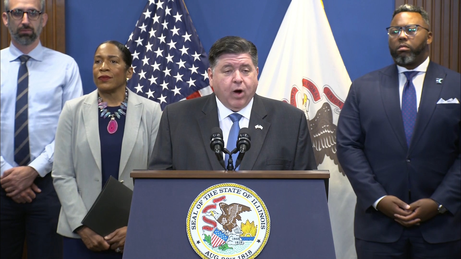 Illinois Bill Signing - Gov. Pritzker: “The Trump administration is spending wildly on tax cuts for their wealthy friends”