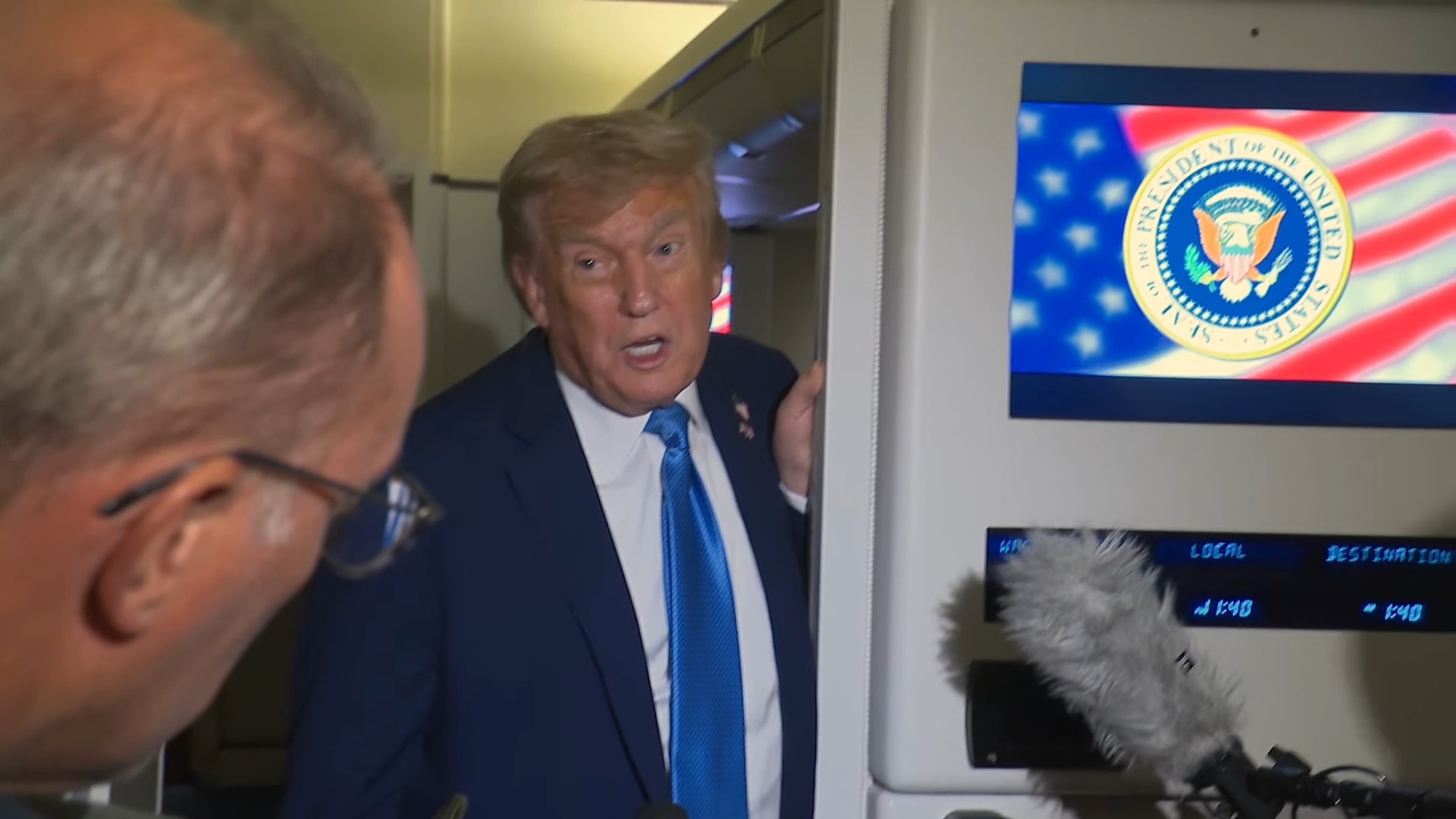 Air Force One - President Trump: “It's about $88 billion that they've never seen before”
