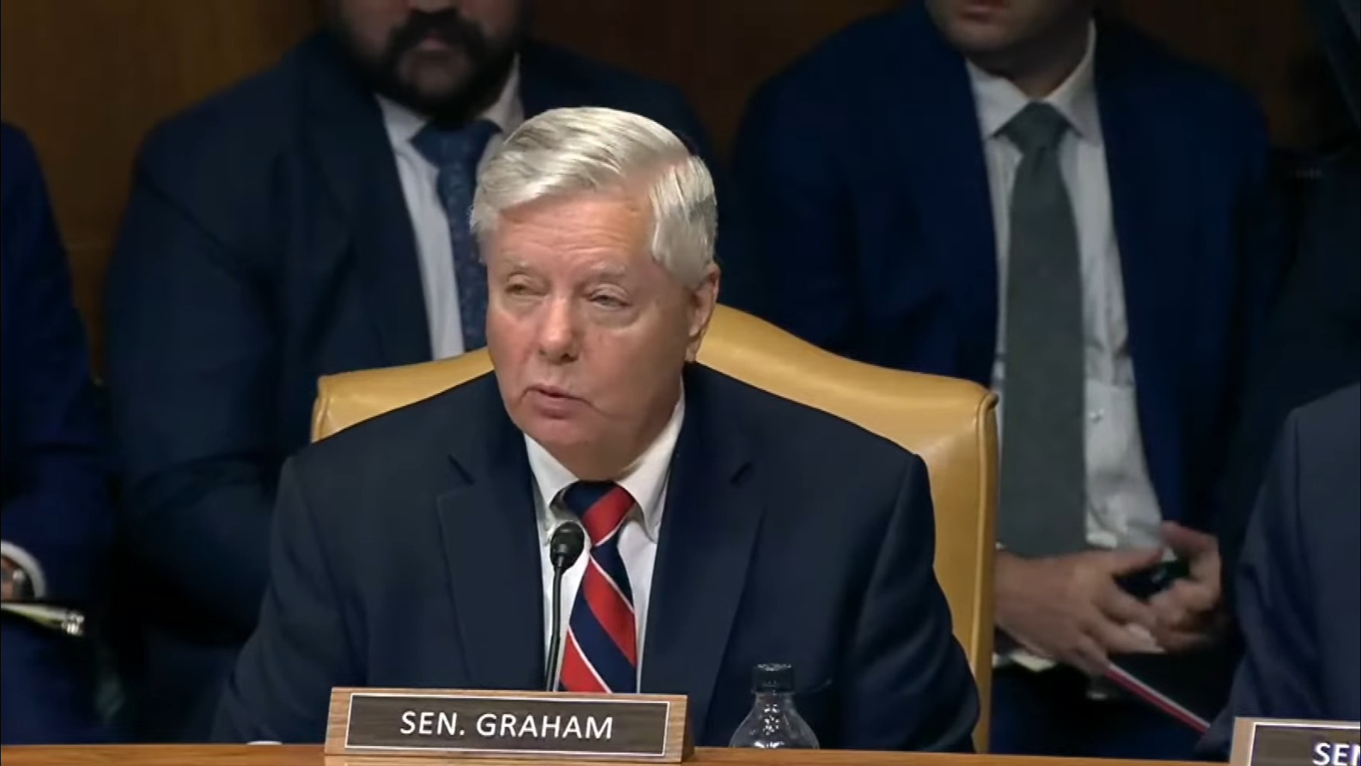 Senate Appropriations - Sen. Graham (R-SC): “To our friends in Israel keep it up We got your back”
