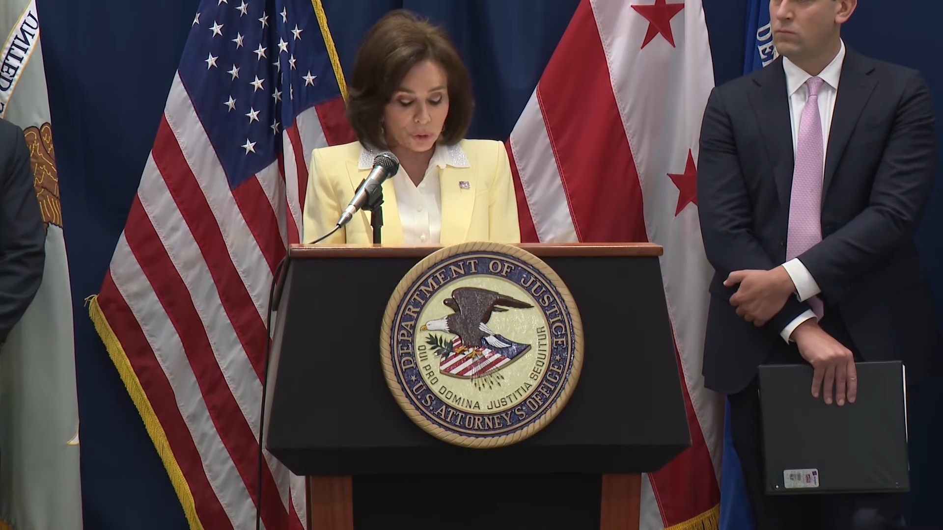 Department of Justice - DA Jeanine Pirro: “we're gonna strip you of your ill-gotten gains and you will be held accountable”