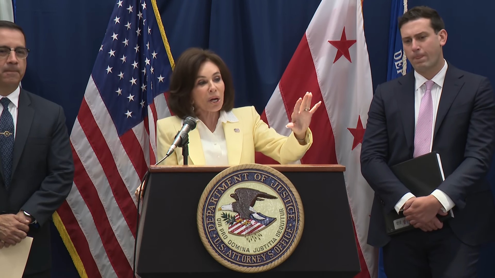 Department of Justice - DA Jeanine Pirro: “They go as far as they can to get as much money as they think they can”